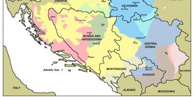 Térkép hac Bosznia 